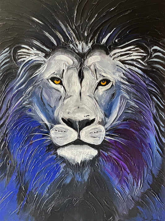 Eclipse of the King 40x30 in