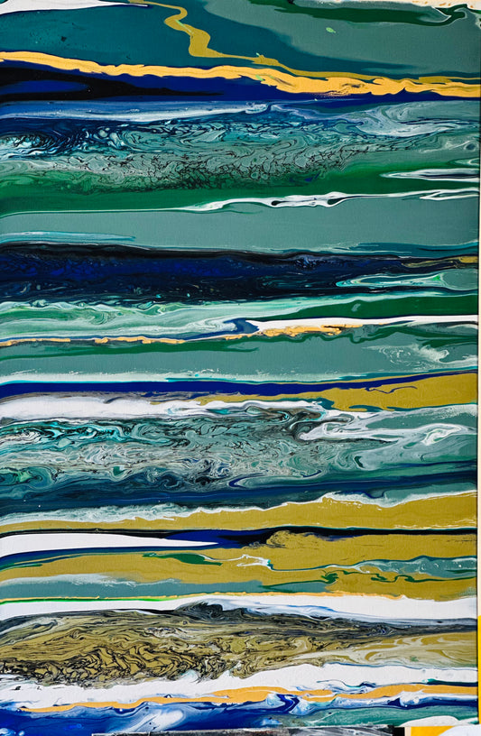 Oceanic Strata 24x36