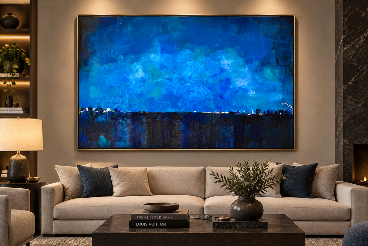 City Beneath the Blue