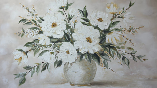 "Whispering White Blooms"